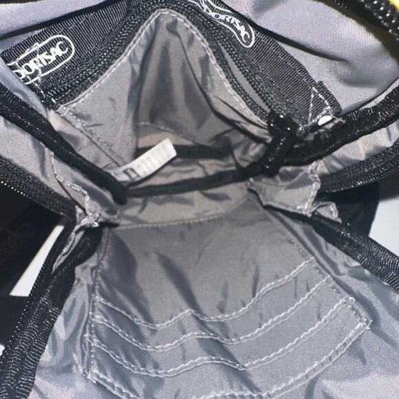 LeSportsac Colorblock Crossbody Bag Adjustable Logo Strap Multiple Compartments - Picture 3 of 7